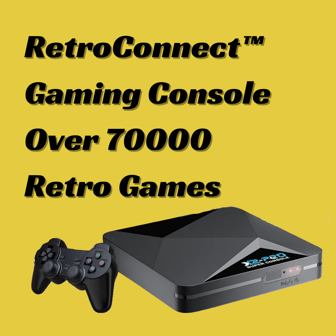 RetroConnect™ Retro Gaming X2 Pro Super Console