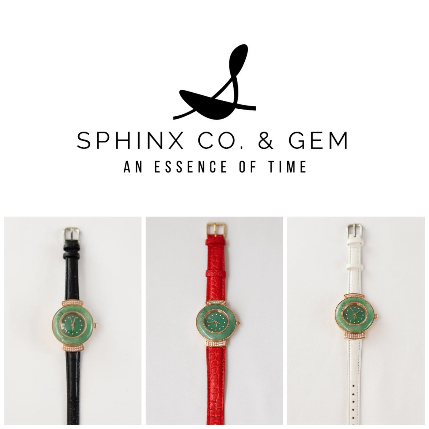 Jadora: A Handcrafted Jade Gemstone Timepiece of Love