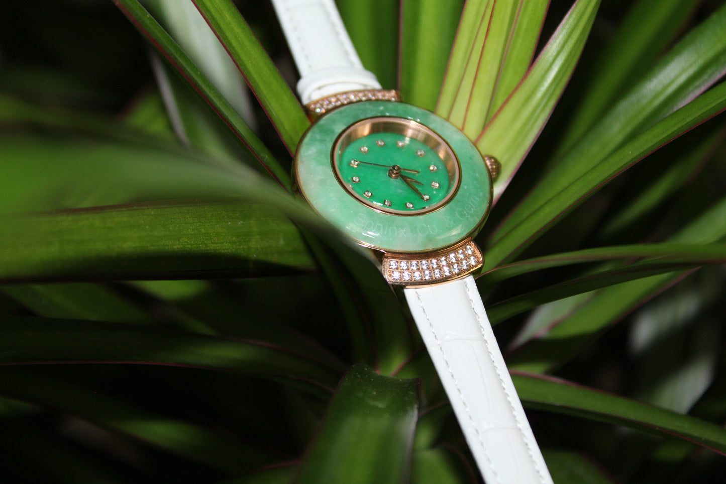 Jadora: A Handcrafted Jade Gemstone Timepiece of Love