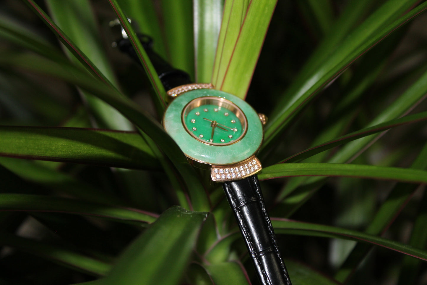 Jadora: A Handcrafted Jade Gemstone Timepiece of Love