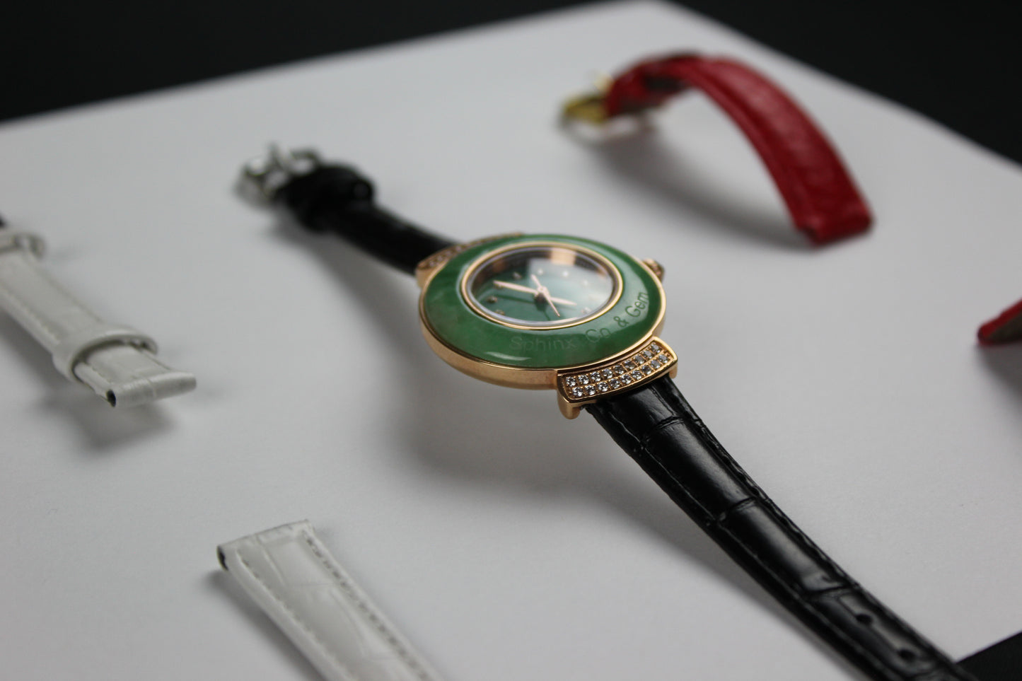 Jadora: A Handcrafted Jade Gemstone Timepiece of Love