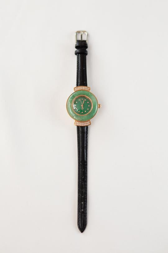 Jadora: A Handcrafted Jade Gemstone Timepiece of Love