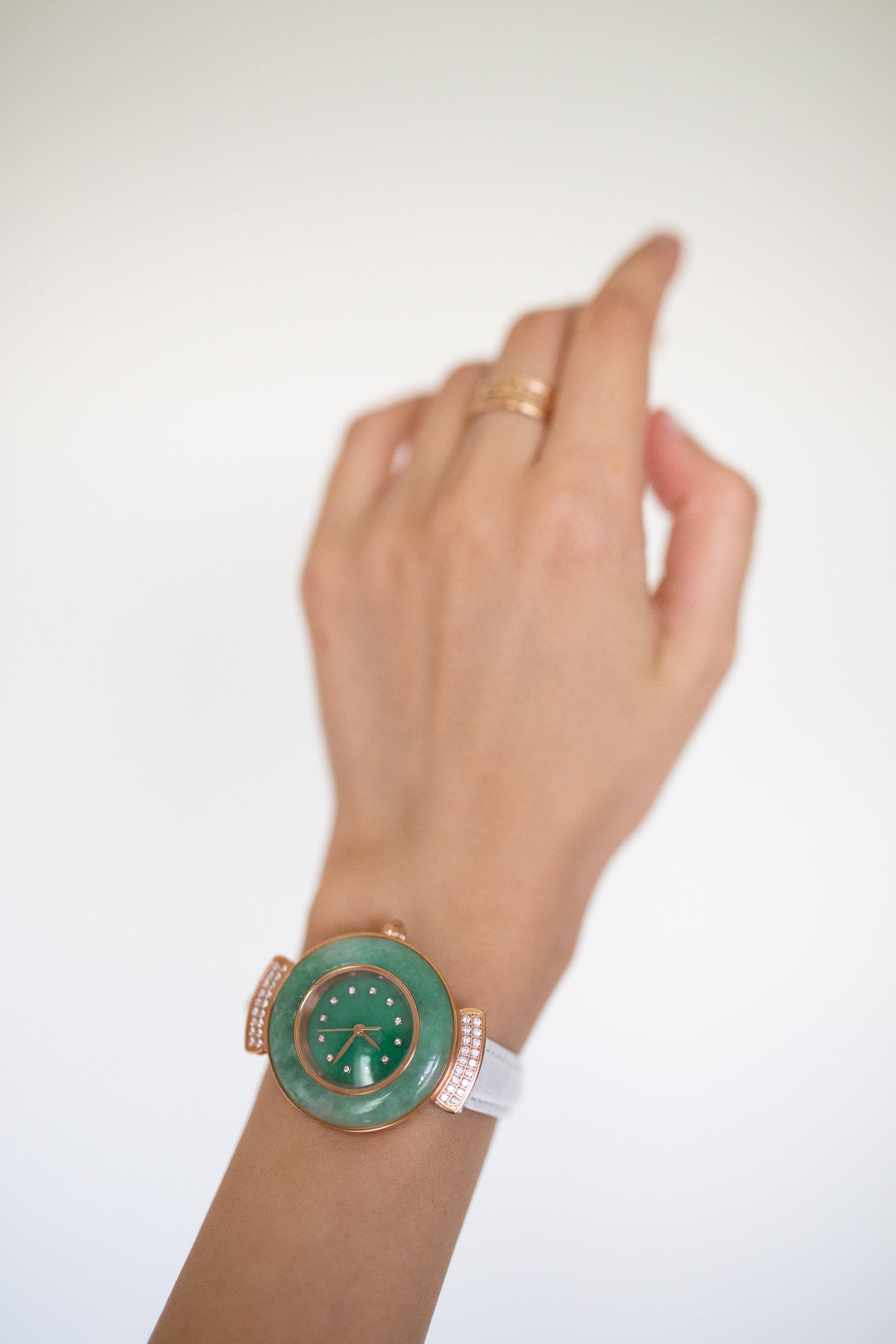 Jadora: A Handcrafted Jade Gemstone Timepiece of Love