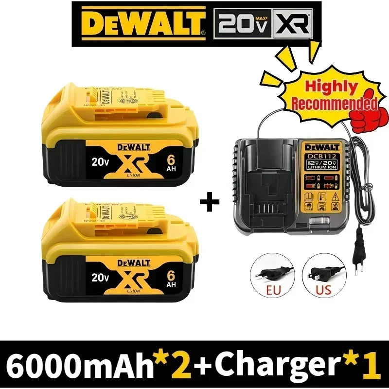 DeWalt 20V and 60V Battery Options