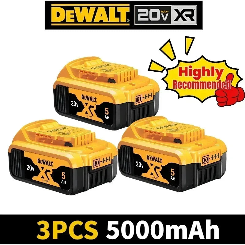 DeWalt 20V and 60V Battery Options