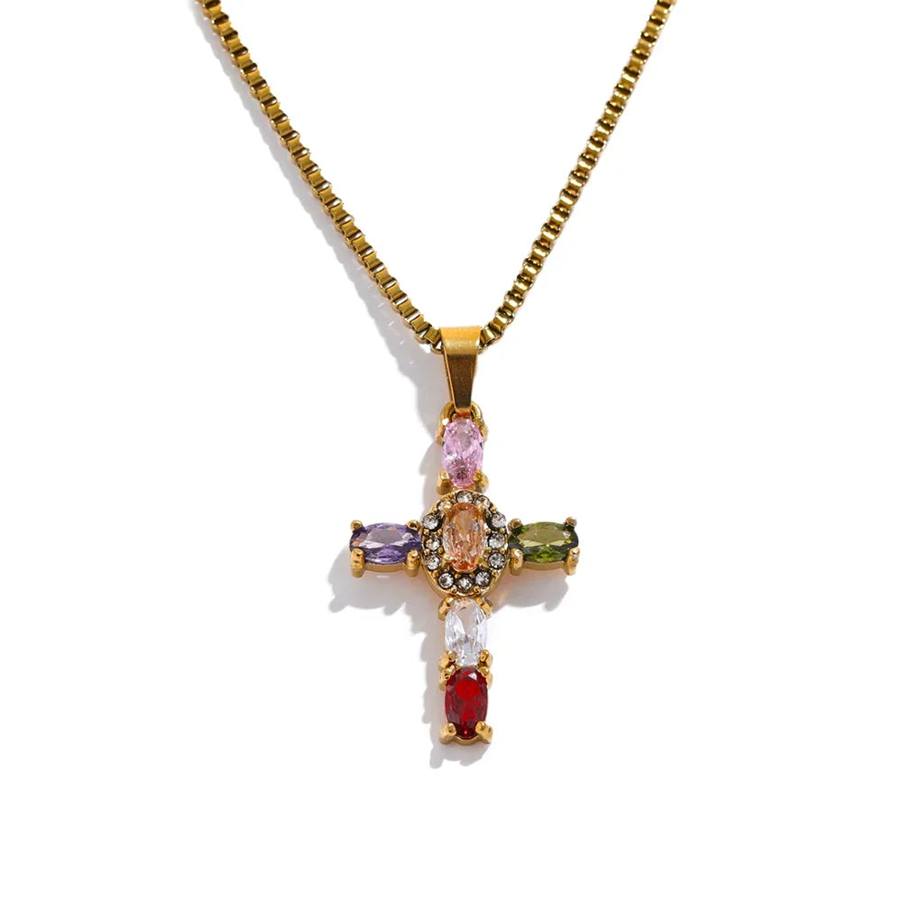 Grace Cross Pendant Necklace™