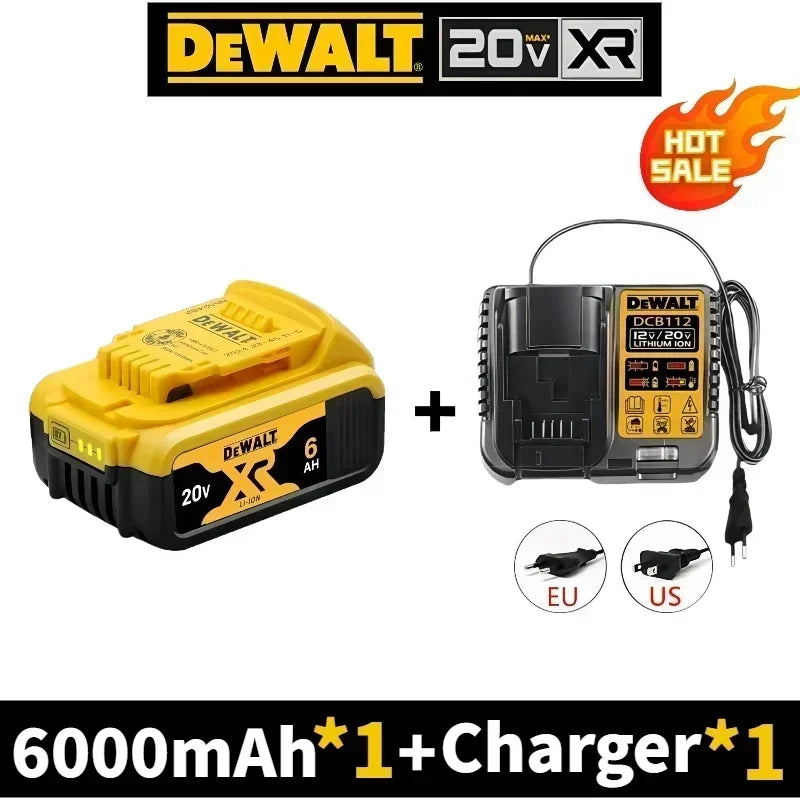 DeWalt 20V and 60V Battery Options