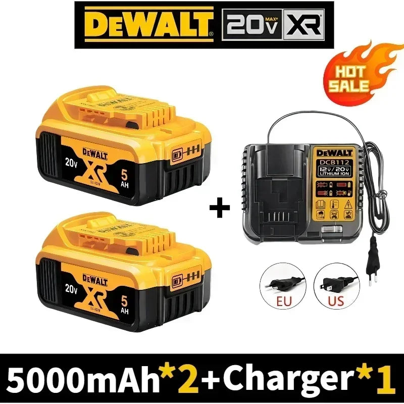 DeWalt 20V and 60V Battery Options