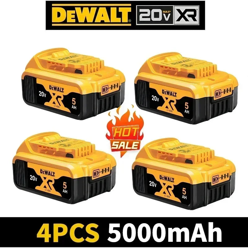DeWalt 20V and 60V Battery Options
