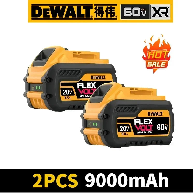 DeWalt 20V and 60V Battery Options