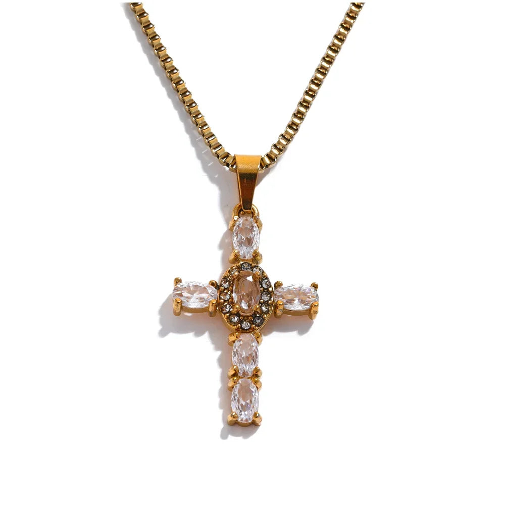 Grace Cross Pendant Necklace™