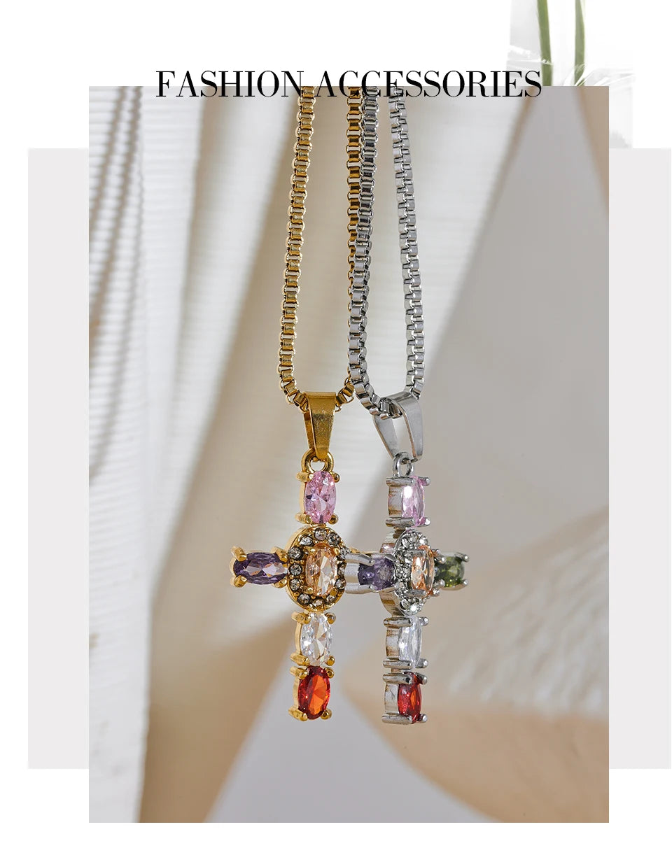 Grace Cross Pendant Necklace™