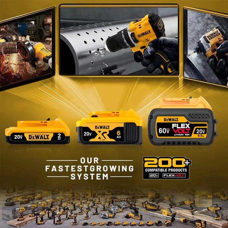 DeWalt 20V and 60V Battery Options