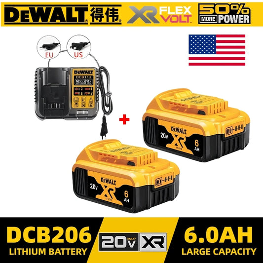 DeWalt 20V and 60V Battery Options