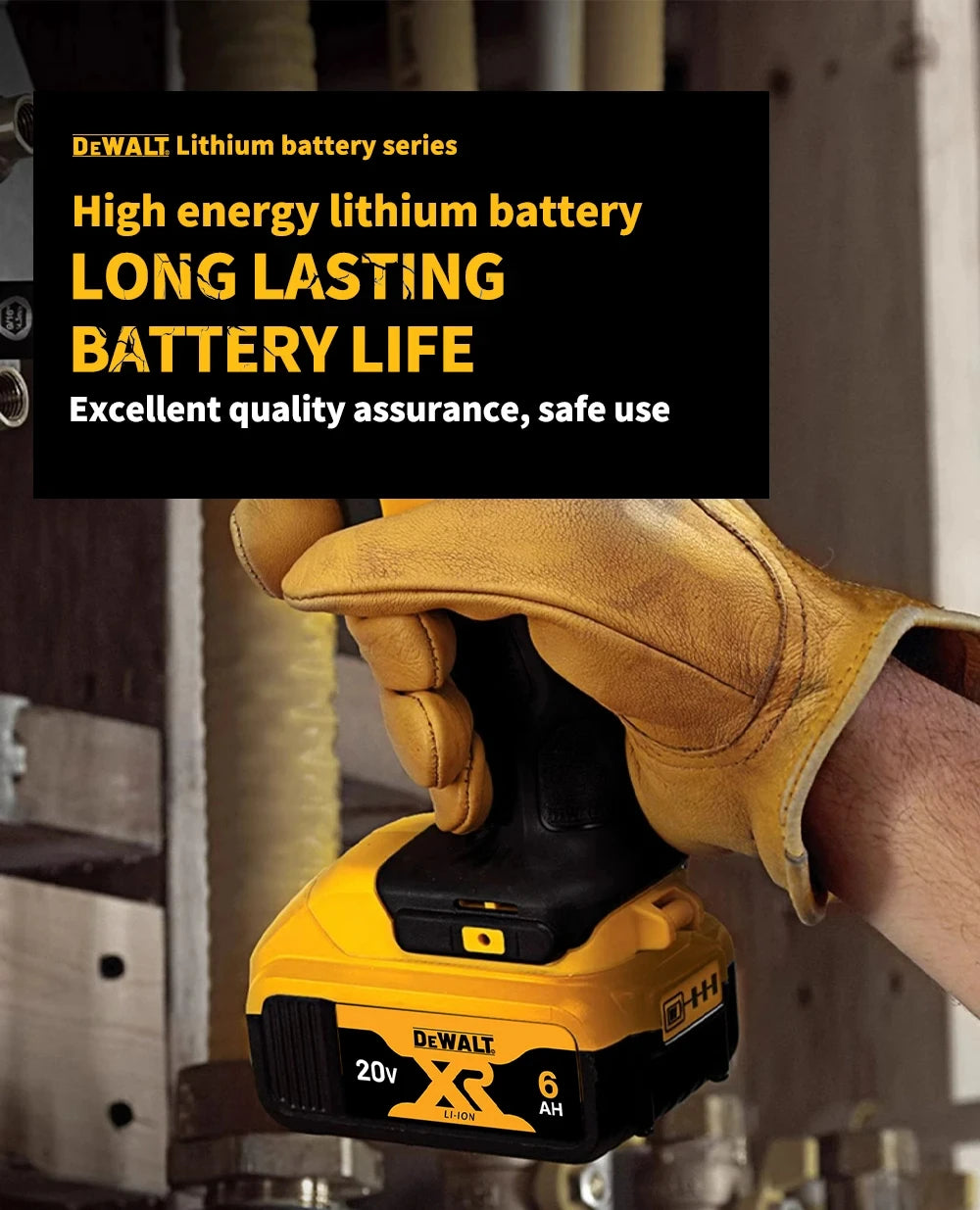 DeWalt 20V and 60V Battery Options