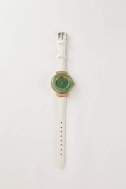 Jadora: A Handcrafted Jade Gemstone Timepiece of Love